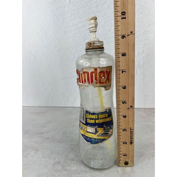 Vintage Windex Glass Cleaner‎ Bottle 20 Fl. Oz. Movie Pop - Picture 9 of 10